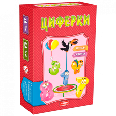 Детская развивающая настольная игра Artos Games Цифры 34 карточки 4 планшета Разноцветный (0475-RT)