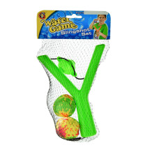 Детская Pогатка YG17Y 2 мячика мягких (Зеленый)