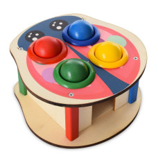 Деревянная игрушка стукачка 