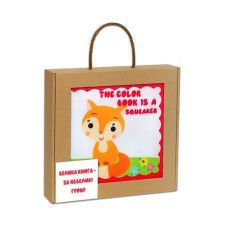 Большая мягкая книга-пищалка 