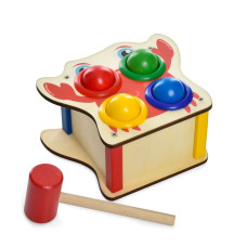 Деревянная игрушка стукачка 