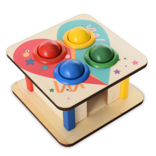 Деревянная игрушка стукачка 