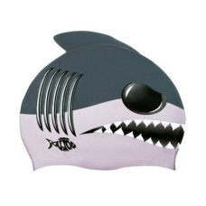 Шапочка для плавания детская Newt NE-DL-C12 C, Shark, силиконовая (NE-DL-C12-RT)