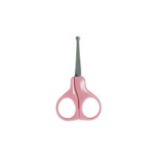 Ножницы маникюрные безопасные MGZ-0715 (Pink) розовый