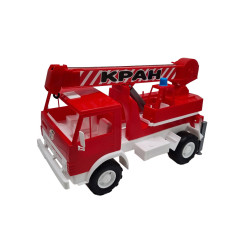 Детская машинка Автокран Х2 ORION 860OR с крючком (Красный)