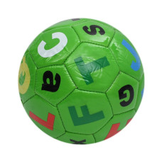 Мяч футбольный Alphabet MS 4833(Green) размер №2, 90 г, в пакете