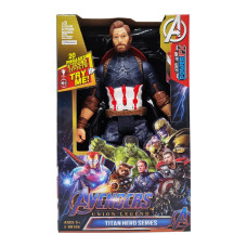 Игровая фигурка Марвел Bambi 99106 со светом и звуком Капитан Америка