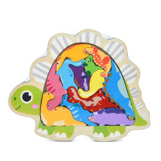 Детский деревяный пазл-вкладыш 