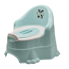 Горшок детский с крышкой 5156TXK(Turquiose) пластик, бирюзовый