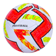 Мяч футбольный MS 4265(Red) 21,3 см, ПВХ, размер 5, 380-400 грамм