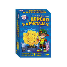 Набор для экспериментов Дерево в кристаллах 10114174 желтое