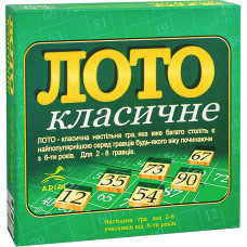 Настольная игра Лото классическое Arial 910046 на укр. языке