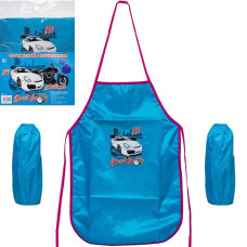 Фартук детский с нарукавниками для мальчиков CR5520(Blue) 54х37 см (80433) Фартук детский с нарукавниками для мальчиков CR5520(Blue) 54х37 см (80433)