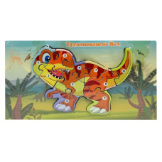 Деревянный пазл-вкладыш 