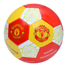 Мяч футбольный EN 3311(Red-2) 21,3 см, ПВХ, размер 5, 260-280 грамм