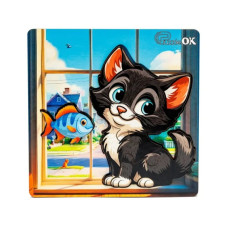 Деревянный пазл-вкладыш 