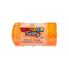 Незастывающая масса для лепки в банке 595120, 5x5x8 см Оранжевый