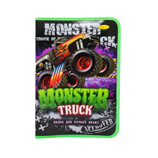 Папка для ручного труда А4 ПР-01 на молнии (Monster truck)