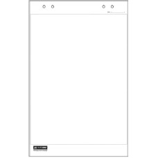 Блок бумаги для флипчартов BM.2294, 64х90 см, нелинованный, 10 листов