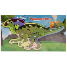 Деревянный пазл-вкладыш 