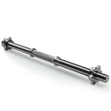 Гантельный гриф EasyFit EF-8047, 50 см, Ø 25 мм, хромированный