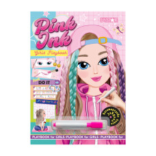 Многоразовая книга заданий для девочек Girls Playbook LS-04-01 с маркером