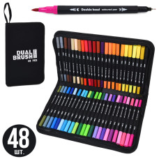 Набор двухсторонних маркеров MK 5766-48 в наборе 48 штук