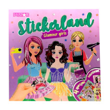 Детская книжечка с наклейками 